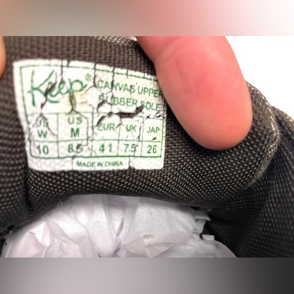 Keep Women's 10 Canvas Shoes Mid Top Aztec Sneakers Brown - Picture 9 of 9